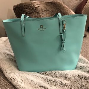 Kate spade robin egg blue tote